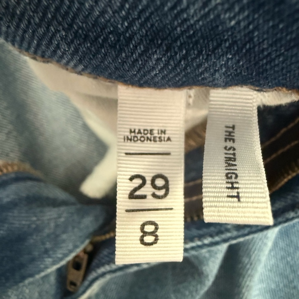 Ann Taylor LOFT High-Waist Straight Mom Jeans! Size 8! - Picture 4 of 6